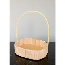 Kit 10 Cestos Oval 22cm Fraldeira Decorativo Presente