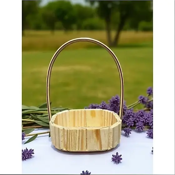 Kit 5/10 Cestos para Presente Decorativo Oval 14cm