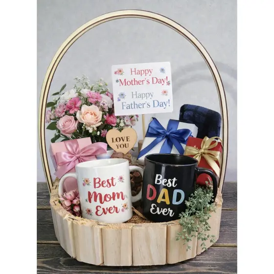 Kit 5/10 Cesto oval 15cm Fraldeira Madeira Decoração