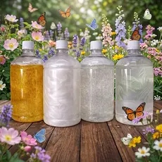 Refil Sabonete Líquido - frasco 1 litro com essência Opção com Glitter