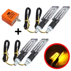 Kit Setas Led Universal Honda Xre300 Xre190 Nxr Bros 160 Honda Cb Twister 250 Titan Xre + Relê Pisca