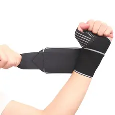 Munhequeira Ajustável Alivia o Cansaço e Dores Musculares e Tendinites Ortopédica de Compressão