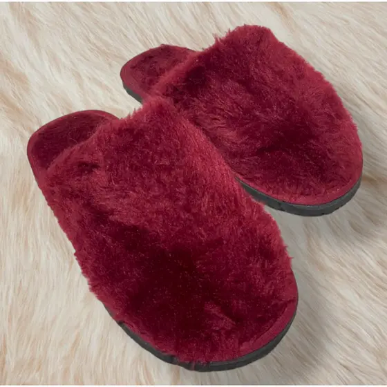 Chinelo Pantufa de Pelúcia Confortável, Chinelo de Quarto Antiderrapante Unissex do 34 ao 44.