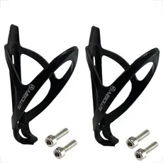 Kit 02 Suporte Garrafa Caramanhola Bicicleta Bike Absolute c/ Parafusos Nylon Reforçado Resistente