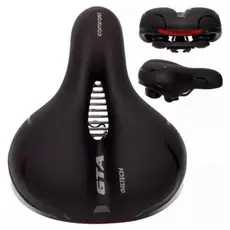 Banco Bike Selim Geltech P/ Bicicleta Gta Comfort Com Gel Refletor Super macio e resistente