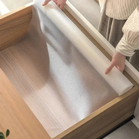 Forro Antiderrapantes Impermeáveis 30x150cm – Gavetas, Geladeira e Armários