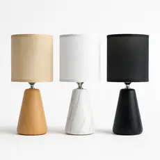 Luminária de Mesa Decorativa LED Abajur Moderno Luz Aconchegante para Quarto Sala Escritório