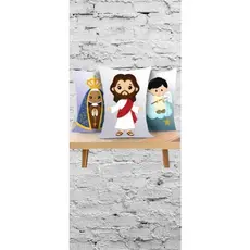 Almofada, naninha, decoração, presente, santinhos.