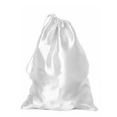 Sacola de cetim lisa para presente.