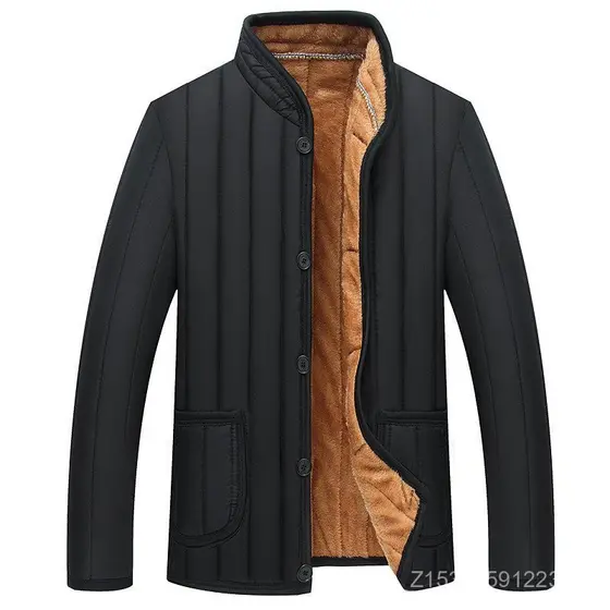 Comércio exterior transfronteiriço inverno novo estilo idosos de meia-idade gola alta