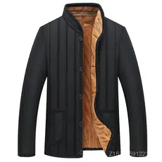 Comércio exterior transfronteiriço inverno novo estilo idosos de meia-idade gola alta