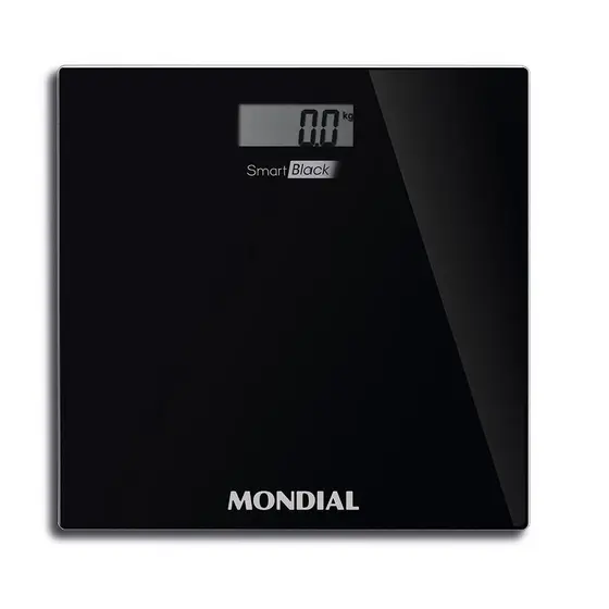 Balança Digital Smart Mondial Preto 3V Bateria BL-05