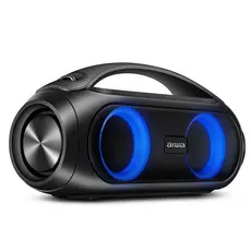 Caixa de Som Boombox AIWA BBS-02 50W Bluetooth 4H IPX5 RGB USB