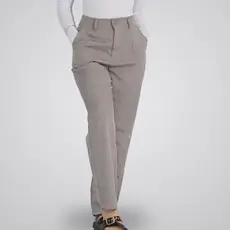 Calça Alfaiataria Feminina Cintura Alta Reta Social Elegante