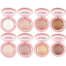 Iluminador Compacto Cristal Glow Backed Ruby Rosa - Linha Rosa