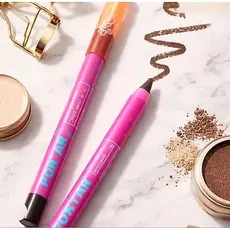 RUBY ROSE LÁPIS DE OLHO POPSTAR E EYE CATCHING (PRETO) LINHA ROSA DEFINIÇÃO E PRECISÃO