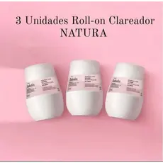 KIT 3 DESODORANTES ANTITRANSPIRANTE ROLL-ON ACLARAR NATURA