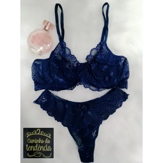 CONJUNTO DE RENDA SEM BOJO - SB009