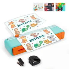 Plastificadora Laminadora A4/A5/A6 3 em 1 com Refiladora 110/220V Quente/Fria MECOLOUR