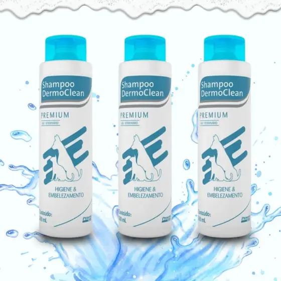 SHAMPOO CLOREXIDINA DERMOCLEAN - CÃES E GATOS | PROVETS 500ML