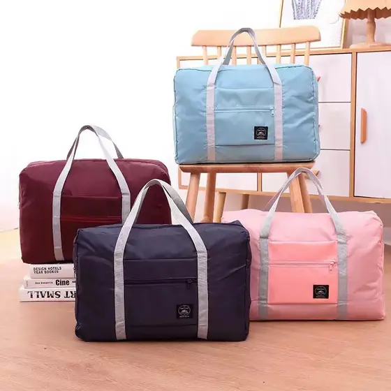 Bolsa De Viagem Mala Dobrável Capacidade Impermeável