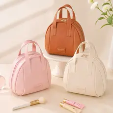 Necessaire Feminina Grande Capacidade Organizador de Maquiagem Impermeável Porta Cosméticos Viagem