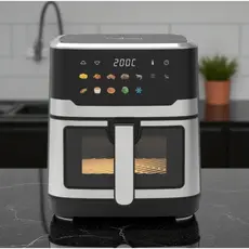 Forno Elétrico Multifuncional 110v Inox Tela Inteligente Sem Óleo Multifuncional Cozinha