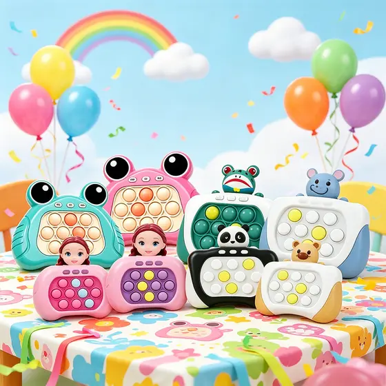 Electronic Pop It Anti-Stress Toy Fast Push Bubble Toy for Kids and Adults