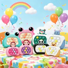 Electronic Pop It Anti-Stress Toy Fast Push Bubble Toy for Kids and Adults
