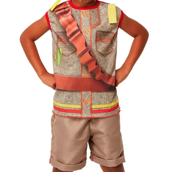 Roupa Cangaceiro Infantil Roupa de Festa Junina Infantil Menino Fantasia Dança Escola Quadrilha Quermesse