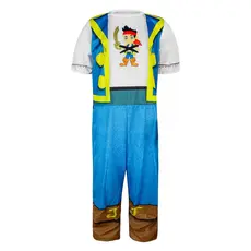 Fantasia Pirata Jack e Os Piratas Infantil Macacão Longo