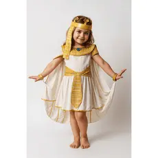Fantasia de Cleópatra Infantil de Carnaval Completa