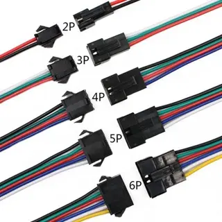 Conector de engate rápido 2 vias 3 vias 4 vias 5 vias 6 vias conector pressão Conector Macho Fêmea