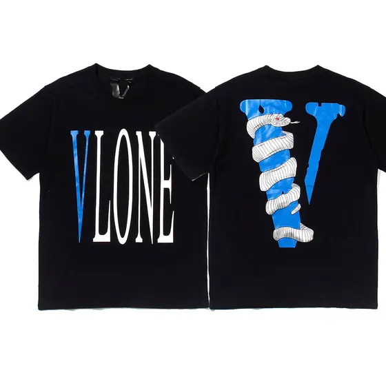 Camiseta Unissex Algodão Vlone Hip Hop Americano Trap Rap Camisa 100% Algodão Malha Premium - Envio Rápido - WL