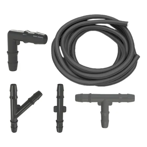 Kit Mangueira Esguicho Limpador Parabrisa + Conexão L T Y I
