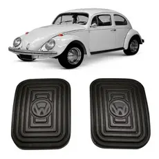 Capa Borracha Pedal Freio E Embreagem Fusca Brasilia Variant