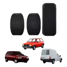 Jogo De Capas De Pedal Fiat Uno Elba Fiorino Premio Mille