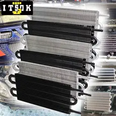 【 ITSOK 】 4 6 8 Linhas Radiador De Óleo Alumínio Conversor Universal De Transmissão Do Motor Manual Automático