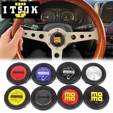 【 ITSOK 】 Car Botão De Buzina De Volante Para MOMO Universal Racing Pressão JDM De Alto Desempenho