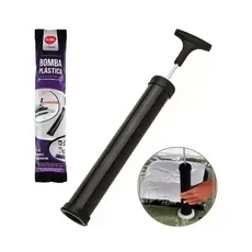 Bomba De Ar Sucção Manual Plástica Para Saco A Vácuo Organizador Bag 28cm - Clink Fácil e Rápido