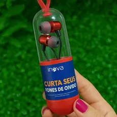 Fone De Ouvido Universal Alta Qualidade De Som Fio Compatível Vários Dispositivos