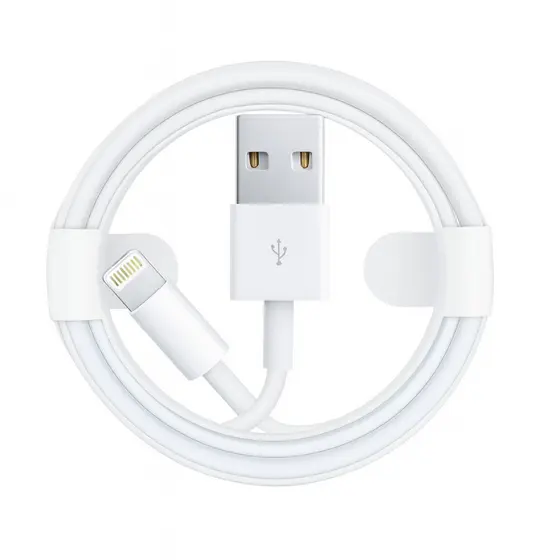 Cabo IOS USB Para Carregamento Rápido de 1m ou 2m Lightning Iphone Ipad