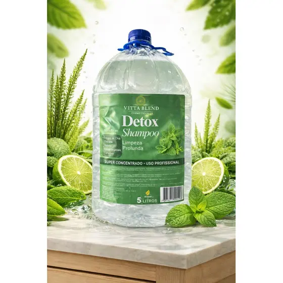 shampoo 5 litros detox| Profissonal