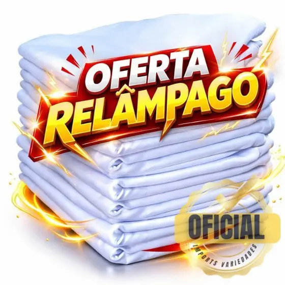 10 PANOS De Prato BRANCO PÉ DE GALINHA O Legitimo Kit Com 10 Peças Super Oferta