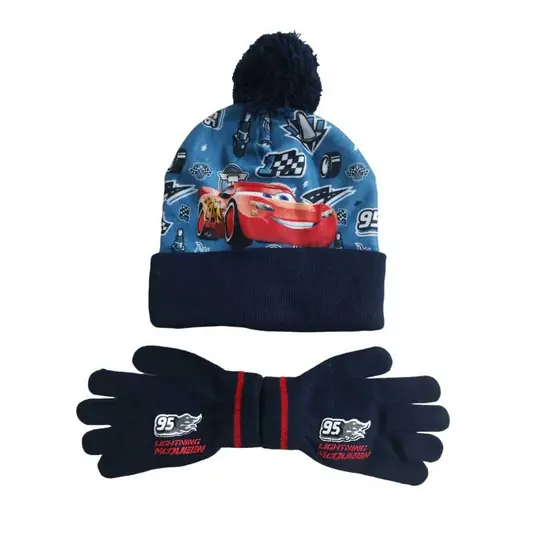 Kit Luva e Touca Infantil Menino  Patrulh Canina Carros/  / Inverno / Outono
