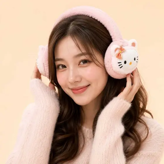 protetor de ouvido para crianças de HELLO KITTY