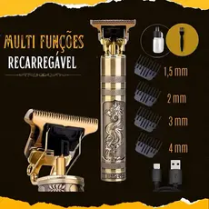 Barbeador-cuidados masculinos e aparador de pelos Maquina cortar cabelo