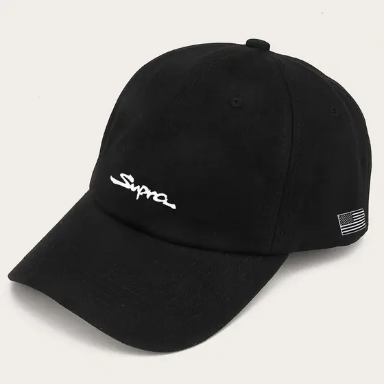 Boné masculino baseball Supra Style bone preto original Tribos