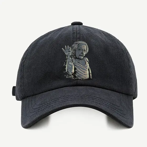 Bone baseball Masculino Bege Preto Branco Alien Chef Famoso
