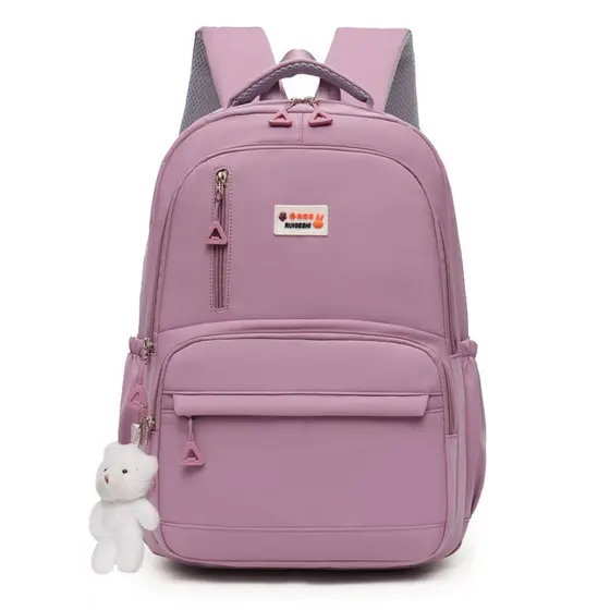 Mochila Bolsa Escolar De Grande Capacidade P/ Estudante Feminina Impermeável
